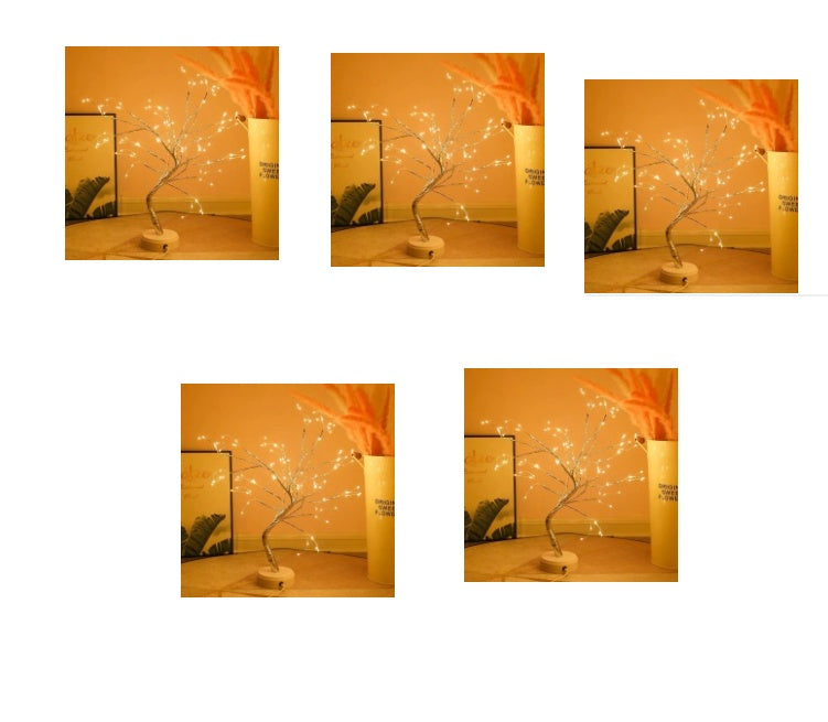 Luce a filo di rame a LED per camera da letto