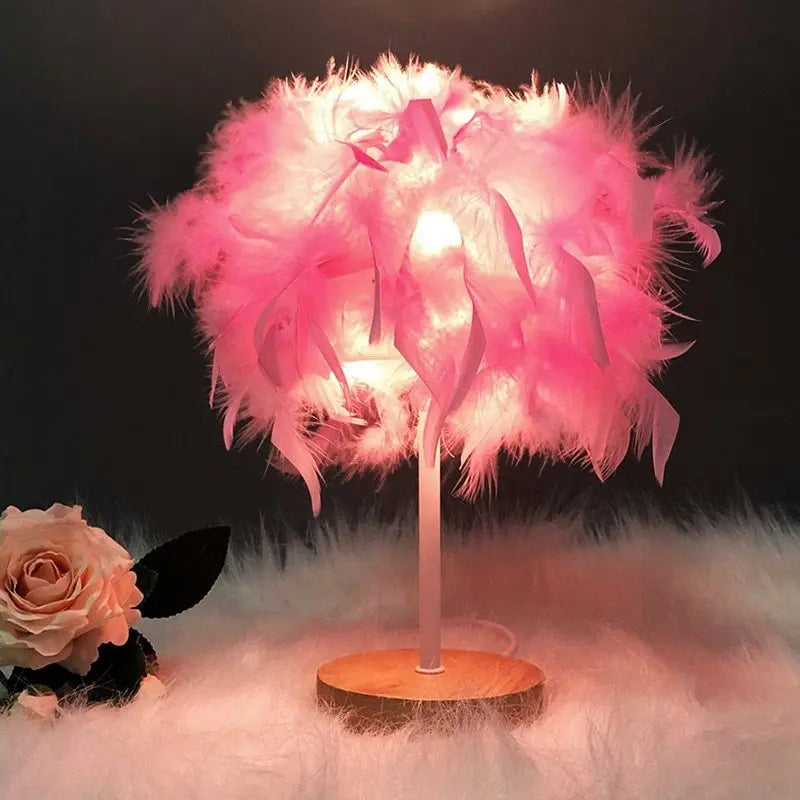 Feather lamp Routine Essentials Studio