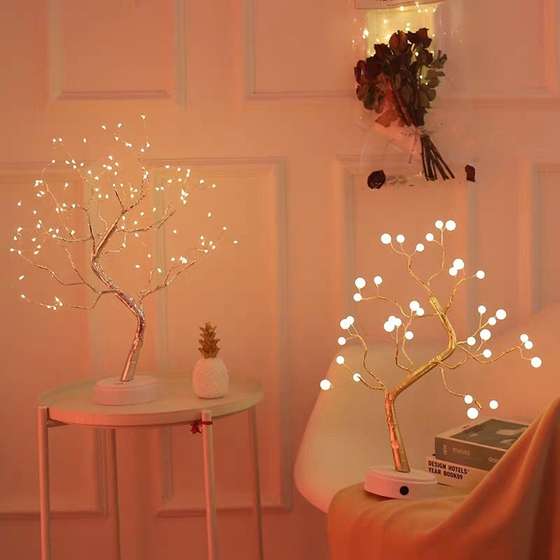 Luce a filo di rame a LED per camera da letto