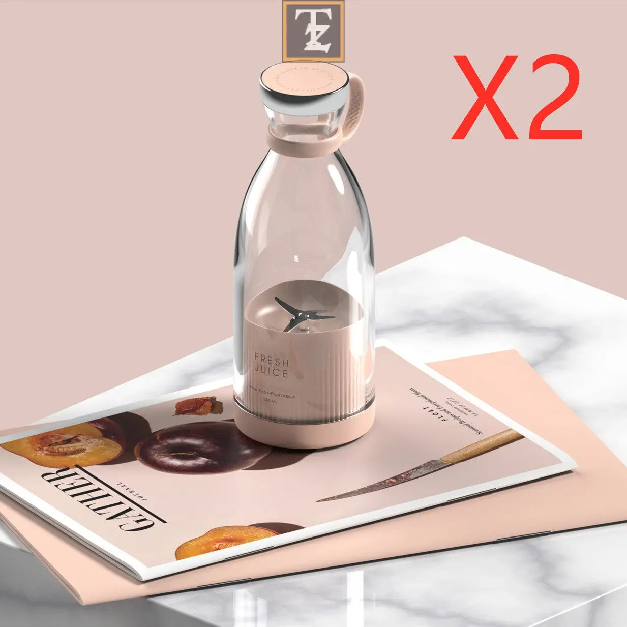 350ML Electric Juicer Blender Mixer USB Rechargeable Machine Household Portable Blender Maker Cup Kitchen Tool Kit