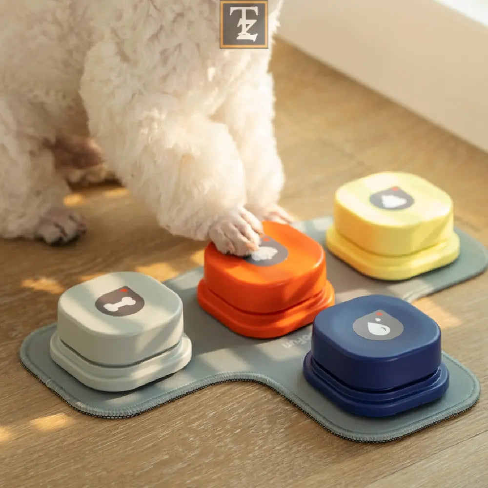 4 Colors Pet Communication Button One-click Prevent Physical Inactivity Recordable Dog Talking Button Toy Cat Toy Pet Products
