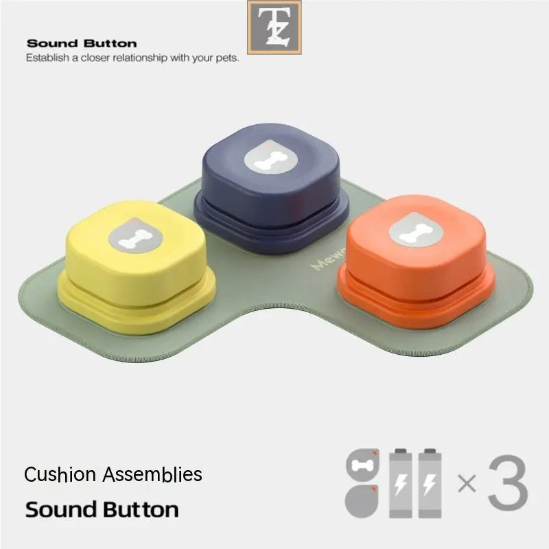 4 Colors Pet Communication Button One-click Prevent Physical Inactivity Recordable Dog Talking Button Toy Cat Toy Pet Products