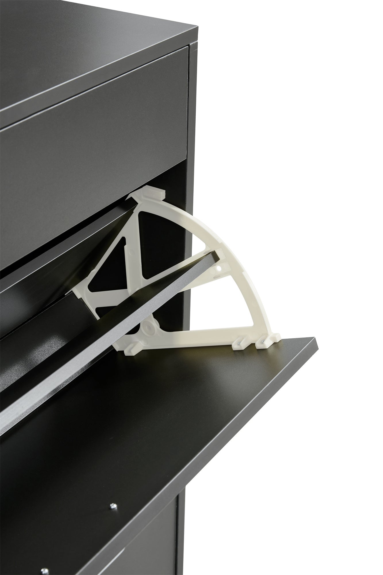 Shoe Cabinet , Shoe Storage Shelves, Black