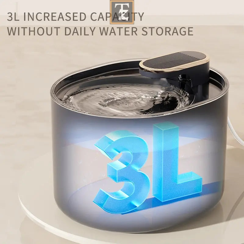 Automatic Pet Cat Water Fountain Mute Water Feeder Bowl USB Charge Auto Electric Feeder Pet Drinking Dispenser For Cat Dog Pet Products