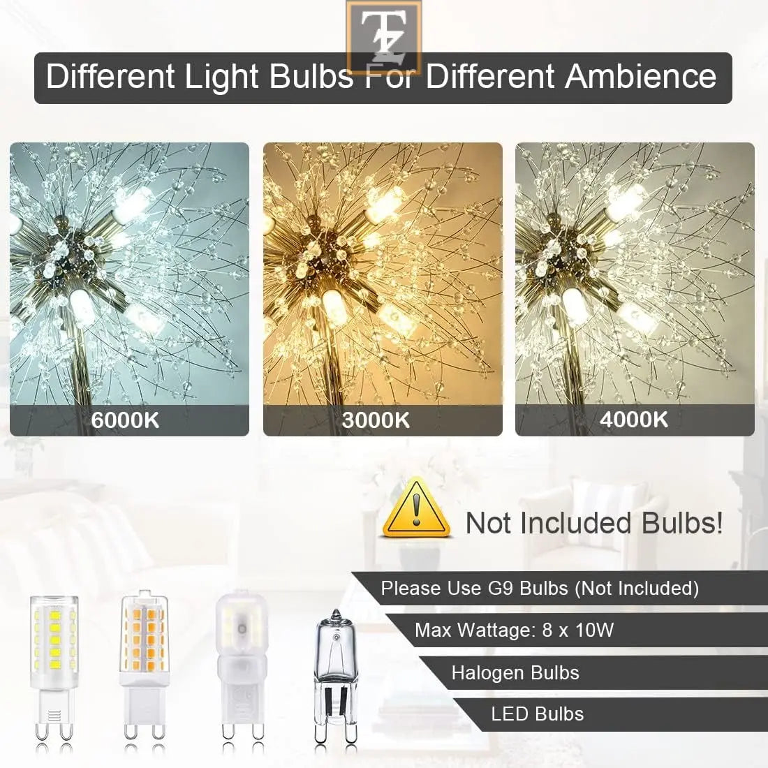Bedroom Crystal Floor Lamp,,69 Inch High Pole Lamp,Modern Room Decorative Floor Lamp,Includes 32 Fireworks Crystal Suspenders, Chrome Finish Unavailable Platforms- Welfel