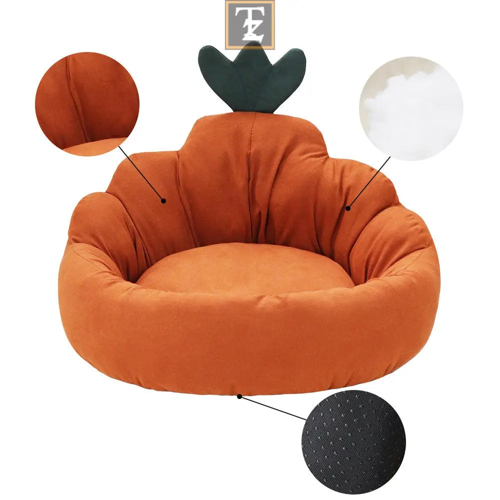 Carrot color Pet Mat