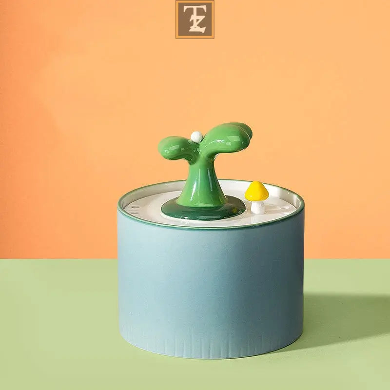 Cat Drinking Fountain