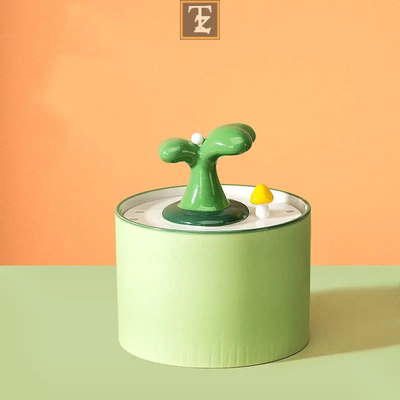 Cat Drinking Fountain