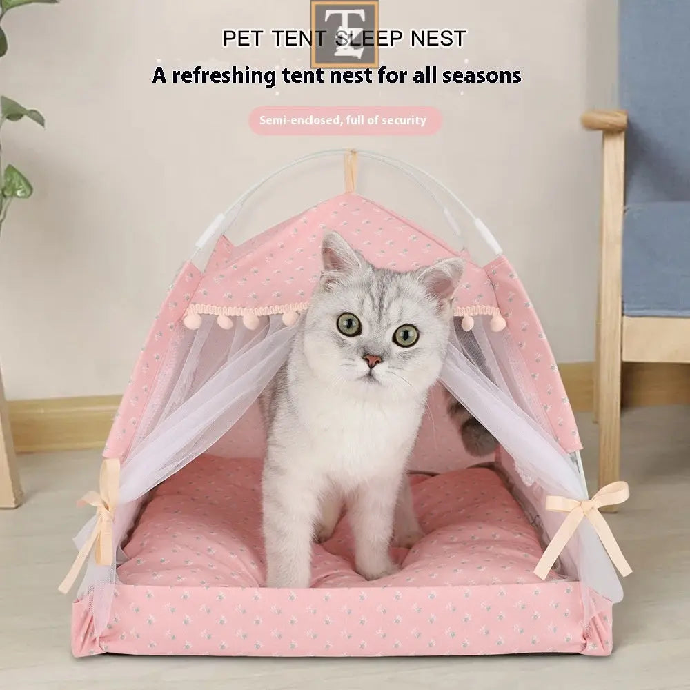 Cat Nest Semi-closed House