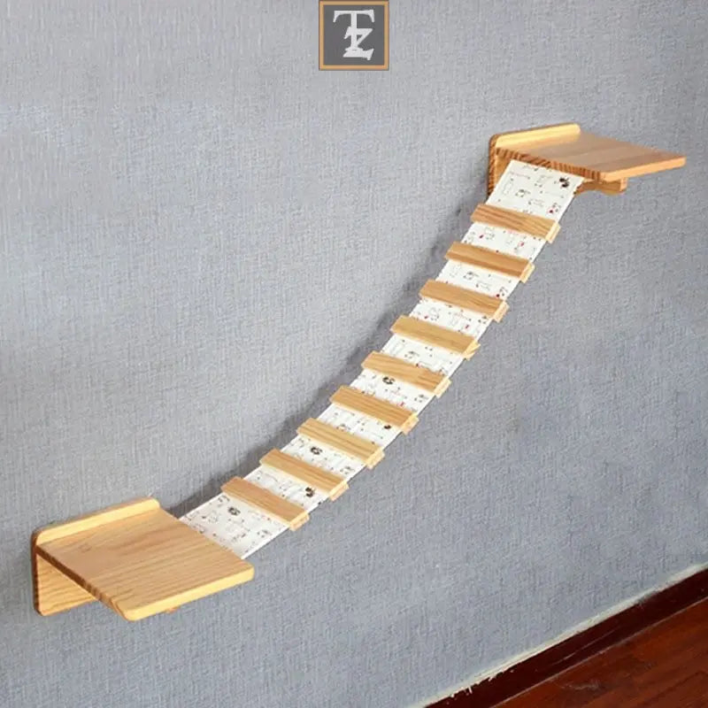 Cat climbing frame solid wood