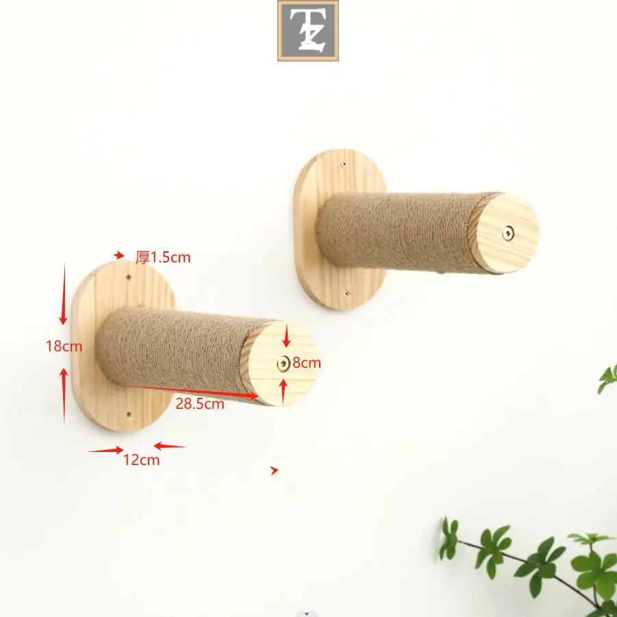 Cat climbing frame solid wood