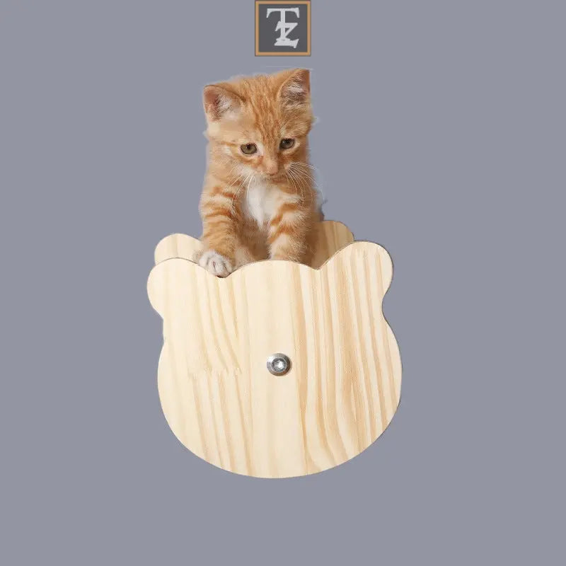 Cat climbing frame solid wood