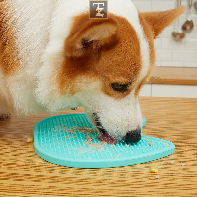 Dog Double-Sided Licking Pad Slow Food Bowl Dog Lick Mat