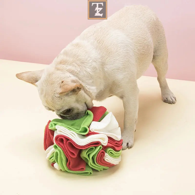 Dog Sniffing Training Blanket Snuffle Ball Mat Detachable Pads Puzzle Toy Pet Supplies For Dogs Cats