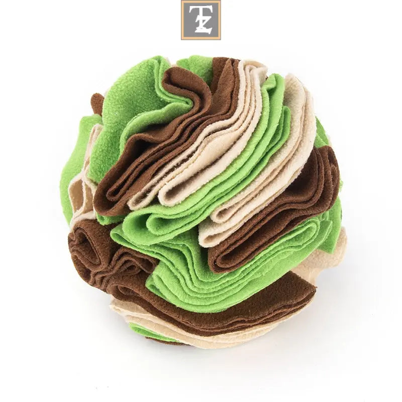 Dog Sniffing Training Blanket Snuffle Ball Mat Detachable Pads Puzzle Toy Pet Supplies For Dogs Cats