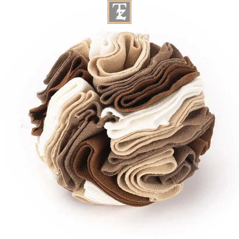 Dog Sniffing Training Blanket Snuffle Ball Mat Detachable Pads Puzzle Toy Pet Supplies For Dogs Cats