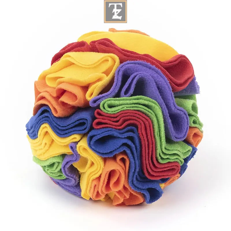 Dog Sniffing Training Blanket Snuffle Ball Mat Detachable Pads Puzzle Toy Pet Supplies For Dogs Cats