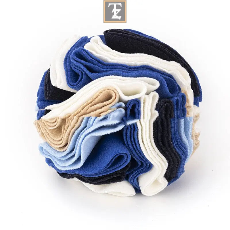 Dog Sniffing Training Blanket Snuffle Ball Mat Detachable Pads Puzzle Toy Pet Supplies For Dogs Cats