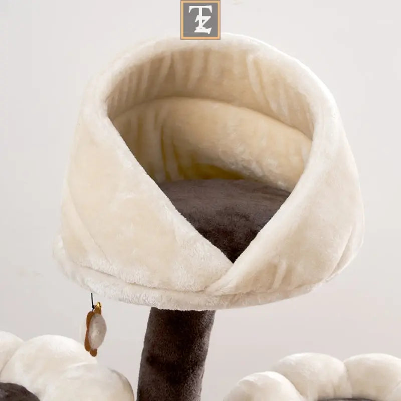 Flower Cat's Nest Platform Grasping Board Integrated Climbing Frame