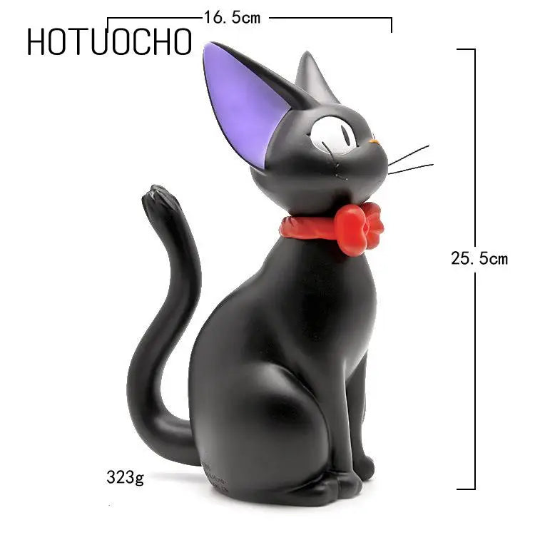 Hotuocho Black Cat Saving Box Animal Figurines Money Box Animal Coin Bank Home Decor Modern Style Piggy Bank Figurines Kids Gift