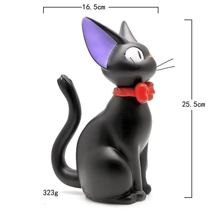 Hotuocho Black Cat Saving Box Animal Figurines Money Box Animal Coin Bank Home Decor Modern Style Piggy Bank Figurines Kids Gift