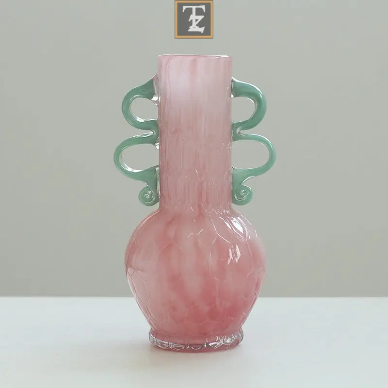 Hallway Soft Outfit Countertop Decoration Colorful Vase