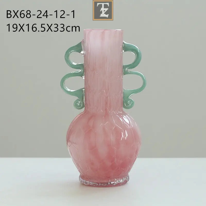 Hallway Soft Outfit Countertop Decoration Colorful Vase