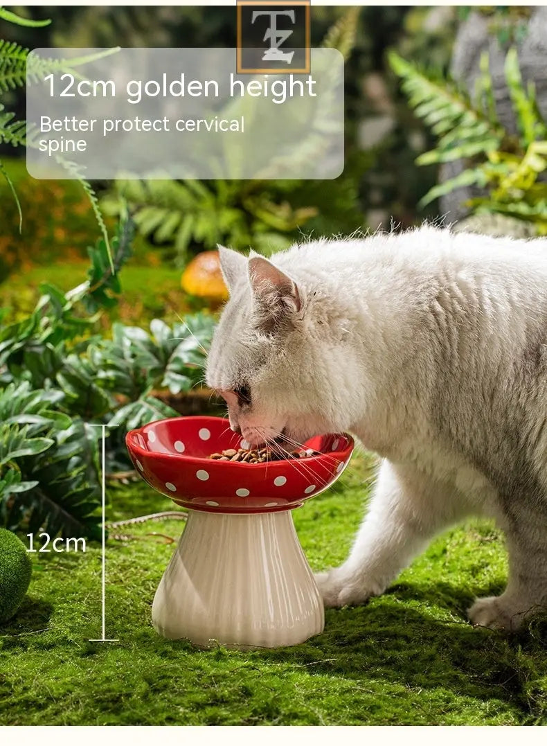 High Foot Protection Anti Roll Pet Products Cat Bowls