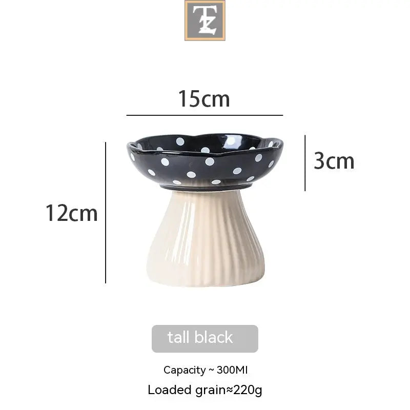 High Foot Protection Anti Roll Pet Products Cat Bowls