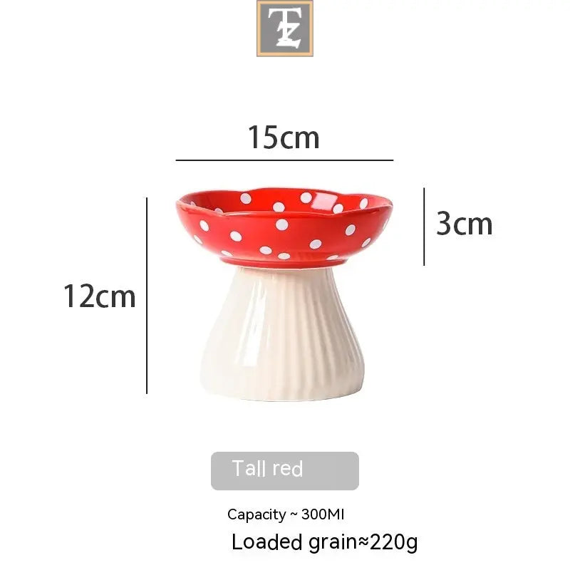 High Foot Protection Anti Roll Pet Products Cat Bowls