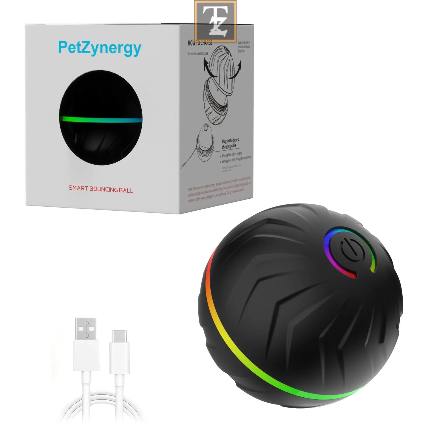 Intelligent Gravity Bouncing Ball Dog Toys