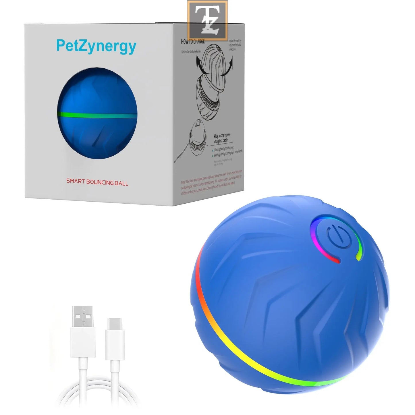 Intelligent Gravity Bouncing Ball Dog Toys
