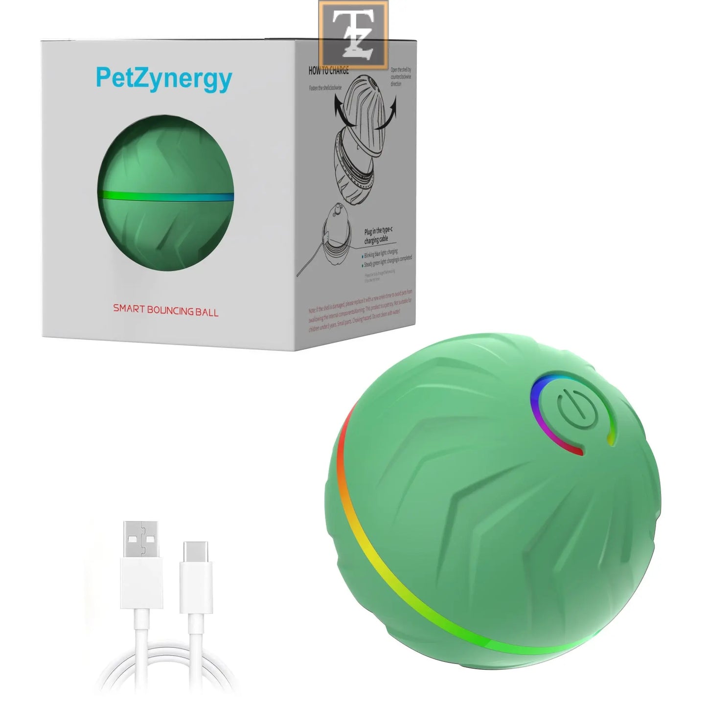 Intelligent Gravity Bouncing Ball Dog Toys