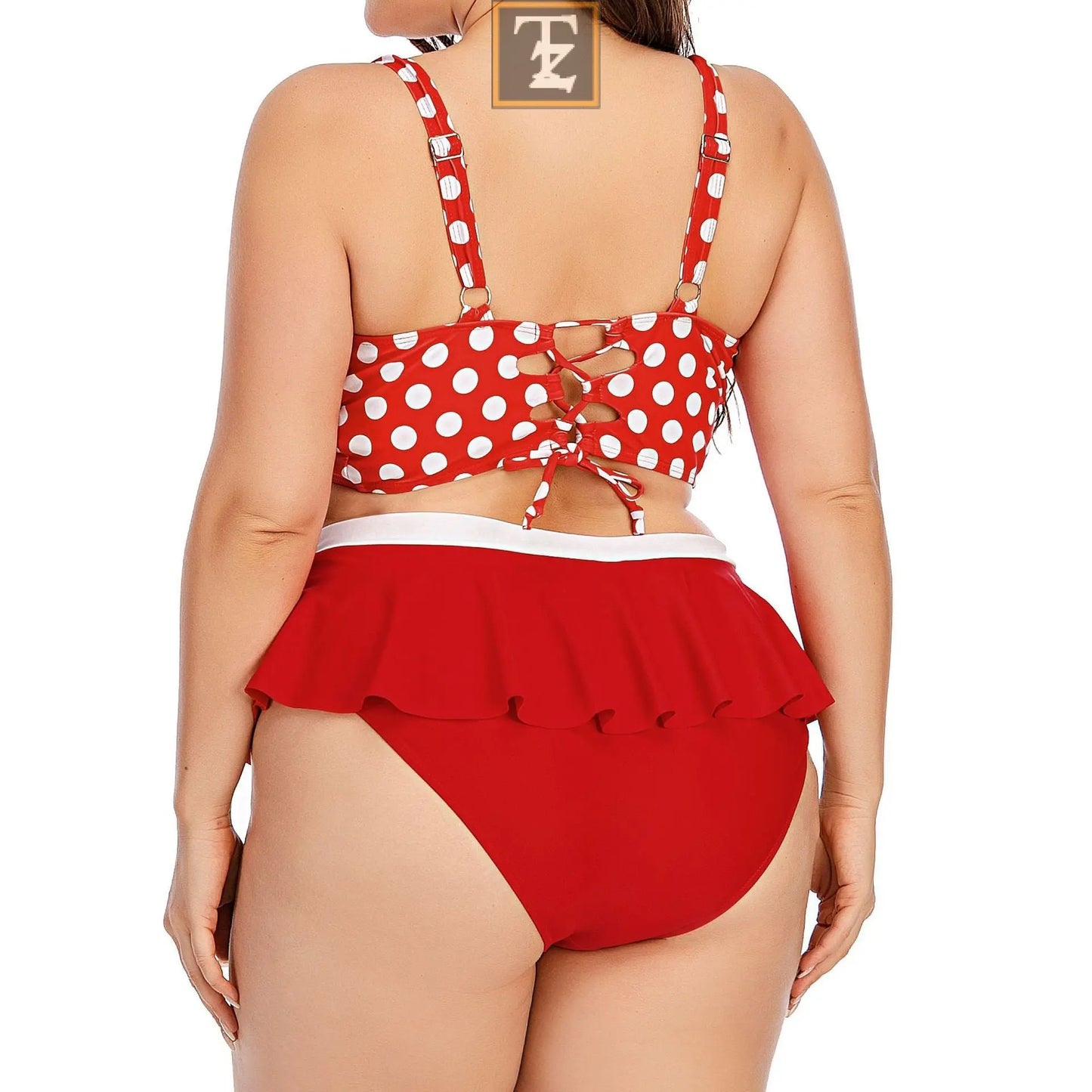 Large Plus Size Swimwear Female Push Up Bikini With Wave Women Bikini Set Two Pieces Swimsuit Bathing Suit Swim Beach Dress