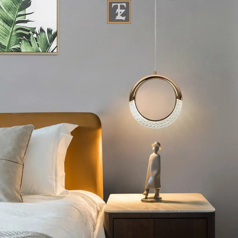 Light Luxury Postmodern Extremely Simple Head Small Chandelier Routine Essentials Studio