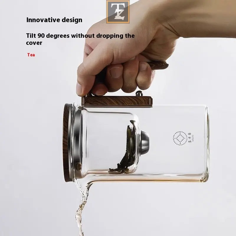 Magnetic Glass Tea Pot