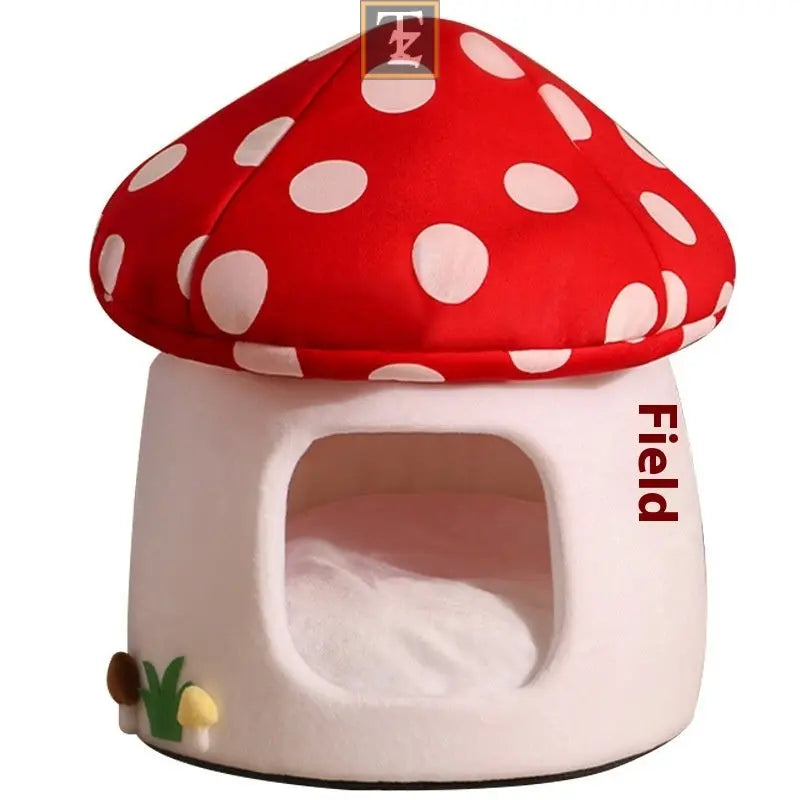 Mushroom Cat Bed