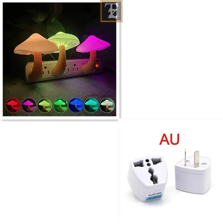 Mushroom Wall Socket Lamp