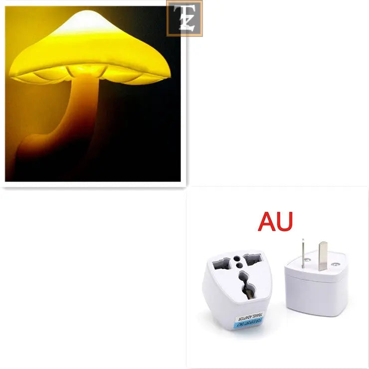 Mushroom Wall Socket Lamp