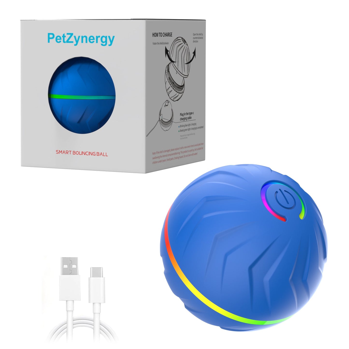 Intelligent Gravity Bouncing Ball Dog Toy Ball TEZZONMAART