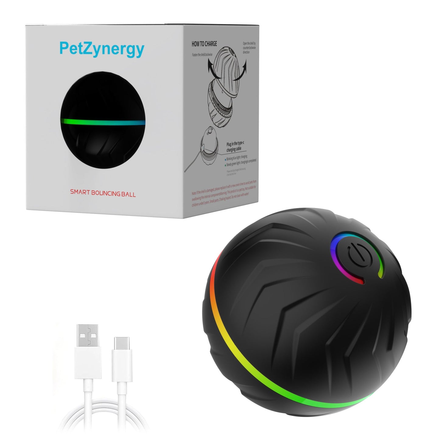 Intelligent Gravity Bouncing Ball Dog Toy Ball TEZZONMAART