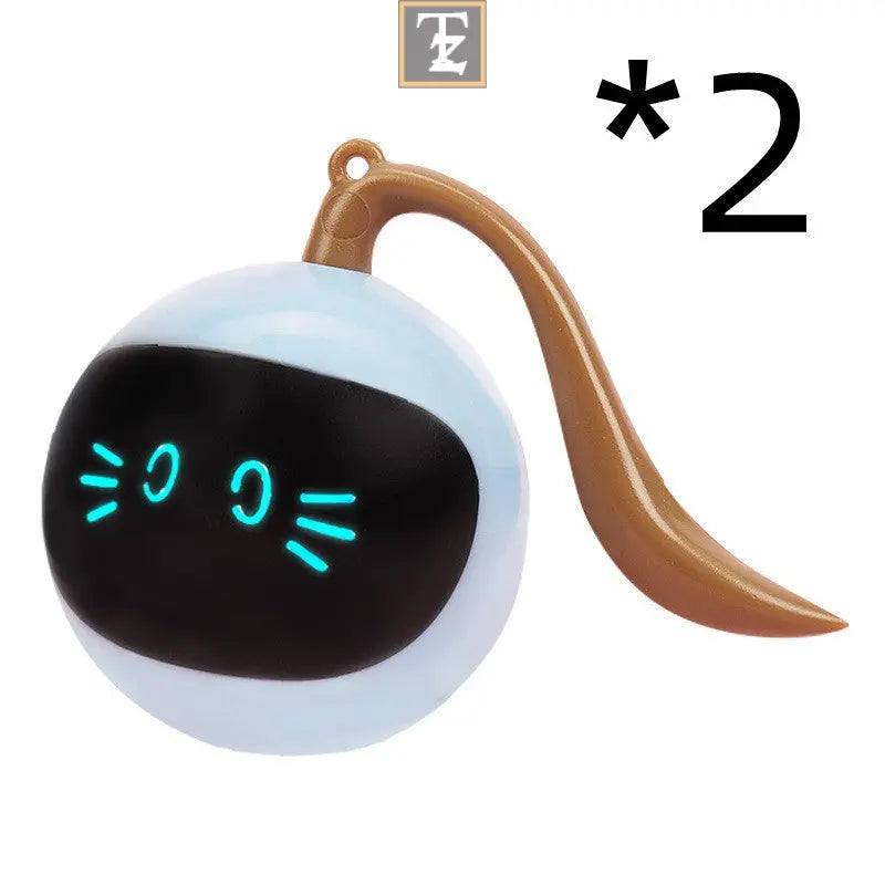 Pet Smart Interactive Colorful LED Rotating Ball