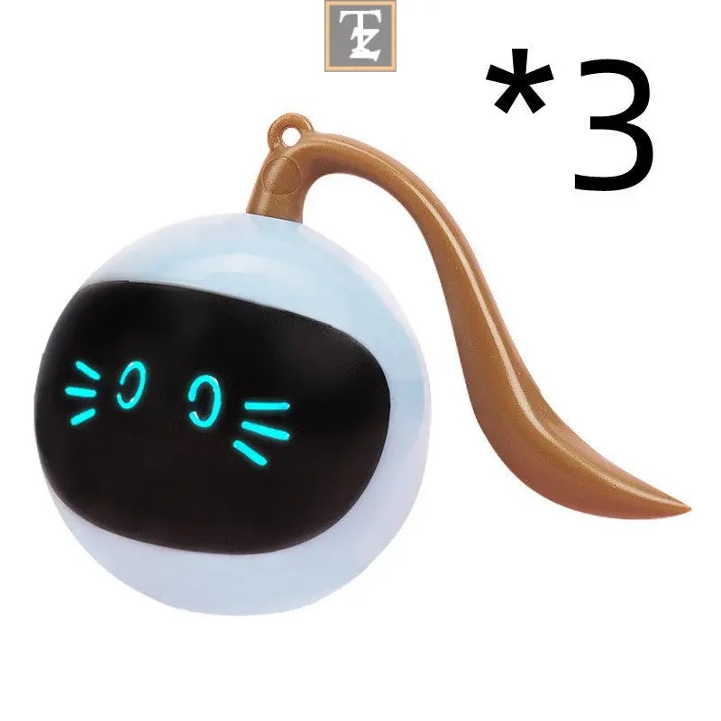 Pet Smart Interactive Colorful LED Rotating Ball