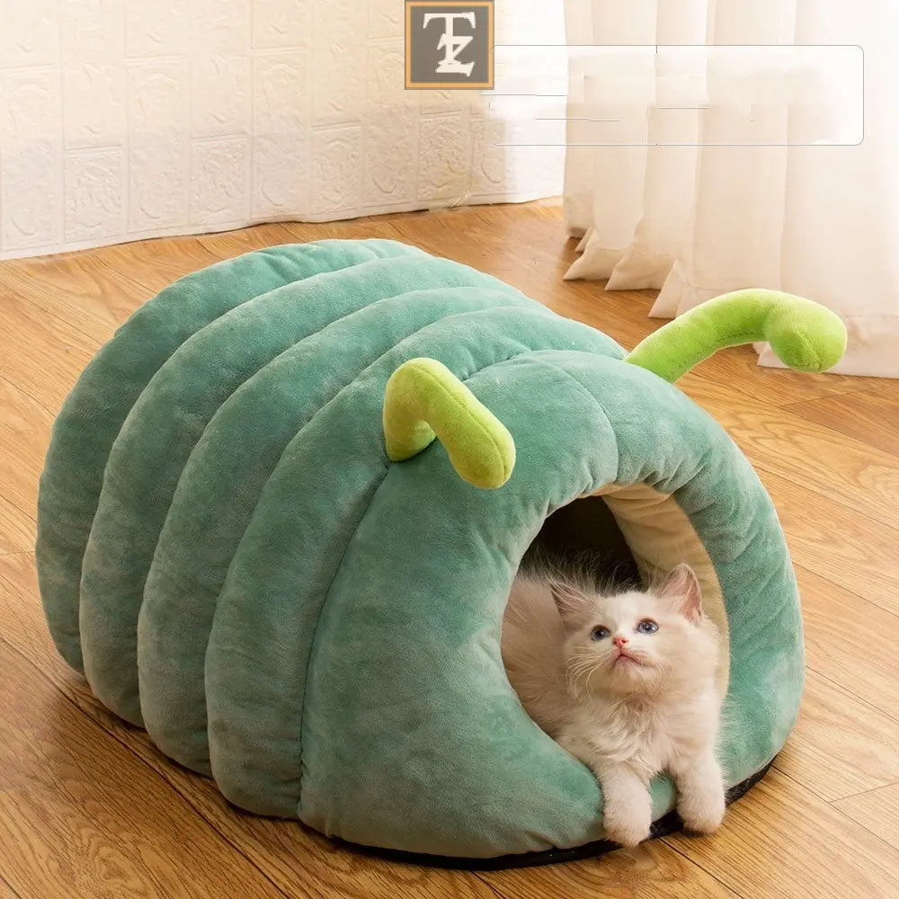 Plush Pet Bed Winter Warm