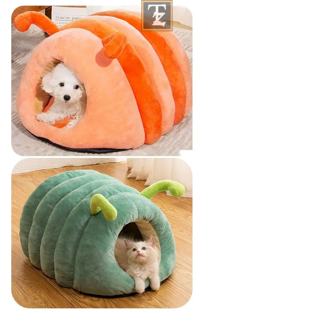 Plush Pet Bed Winter Warm