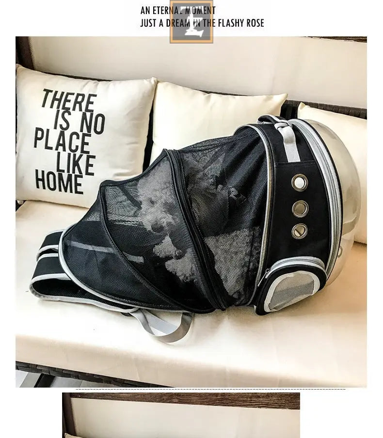Portable Pet Puppy Backpack Carrier Bubble, New Space Capsule Design 360 Degree Sightseeing Rabbit Rucksack Handbag