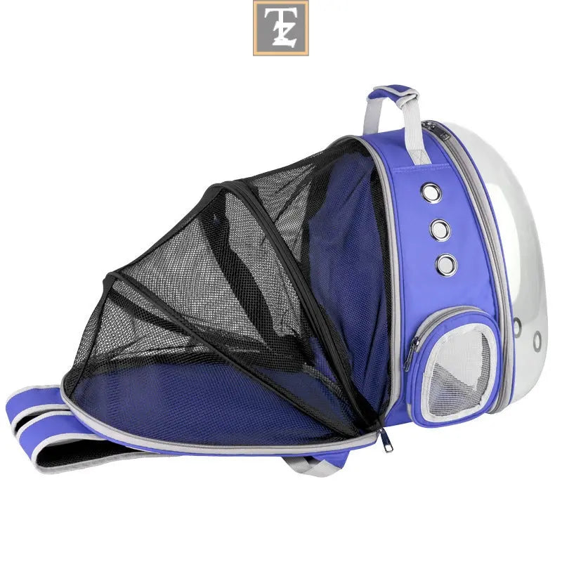 Portable Pet Puppy Backpack Carrier Bubble, New Space Capsule Design 360 Degree Sightseeing Rabbit Rucksack Handbag