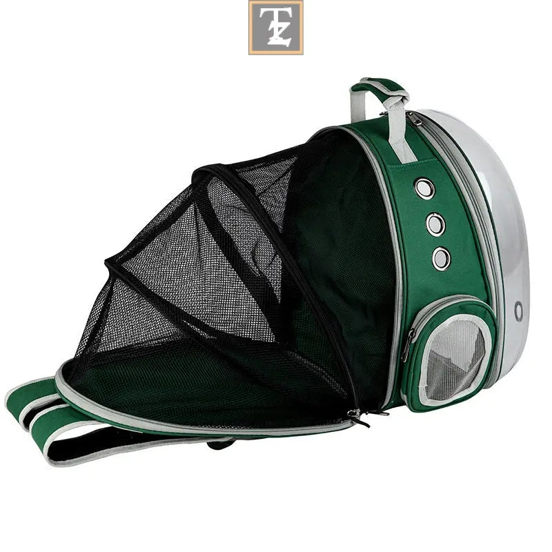 Portable Pet Puppy Backpack Carrier Bubble, New Space Capsule Design 360 Degree Sightseeing Rabbit Rucksack Handbag