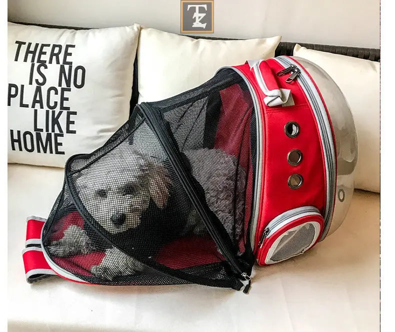 Portable Pet Puppy Backpack Carrier Bubble, New Space Capsule Design 360 Degree Sightseeing Rabbit Rucksack Handbag
