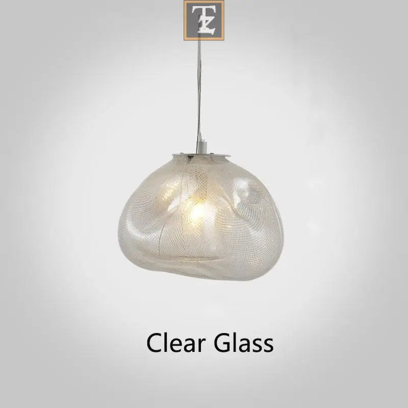 Postmodern Light Luxury Glass Decorative Chandelier Routine Essentials Studio